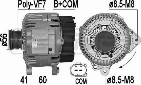 Messmer 209577A - Генератор vvparts.bg