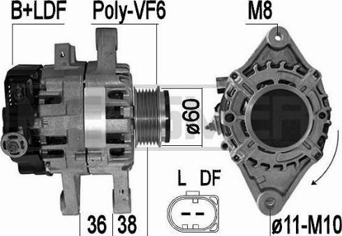 Messmer 209606 - Генератор vvparts.bg