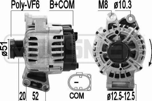 Messmer 209601 - Генератор vvparts.bg