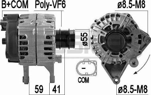 Messmer 209607 - Генератор vvparts.bg