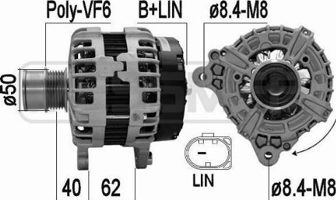 Messmer 209614A - Генератор vvparts.bg