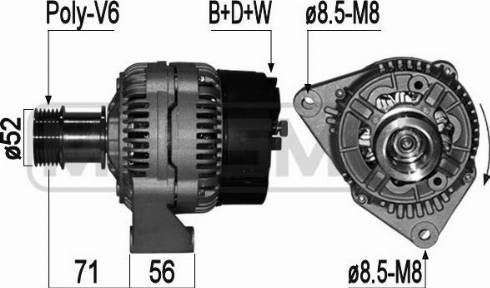 Messmer 209092A - Генератор vvparts.bg