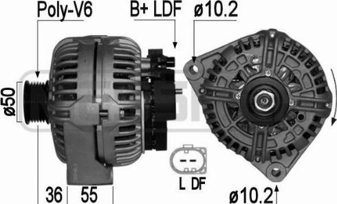 Messmer 209049A - Генератор vvparts.bg