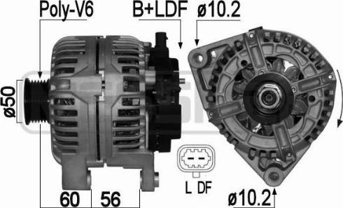 Messmer 209044A - Генератор vvparts.bg