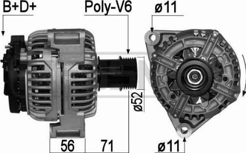 Messmer 209045A - Генератор vvparts.bg