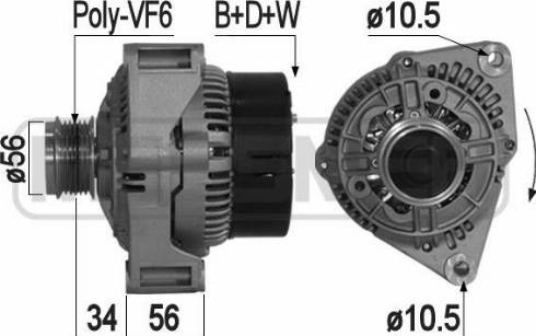 Messmer 209040A - Генератор vvparts.bg