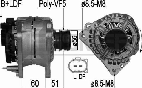 Messmer 209043A - Генератор vvparts.bg