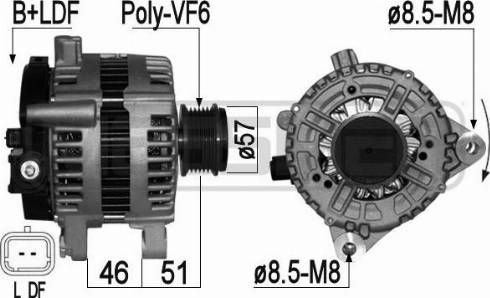 Messmer 209054A - Генератор vvparts.bg