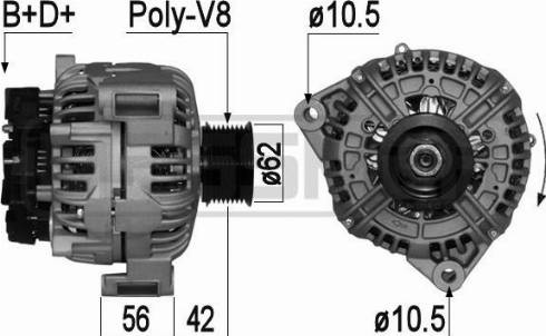 Messmer 209060A - Генератор vvparts.bg