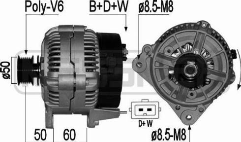 Messmer 209062A - Генератор vvparts.bg