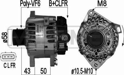 Messmer 209004 - Генератор vvparts.bg