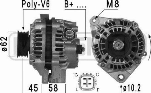 Messmer 209008A - Генератор vvparts.bg