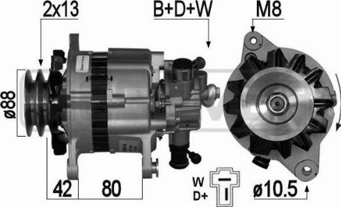 Messmer 209014 - Генератор vvparts.bg