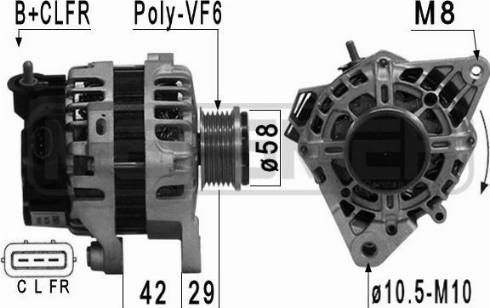 Messmer 209016R - Генератор vvparts.bg