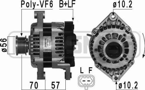 Messmer 209018 - Генератор vvparts.bg