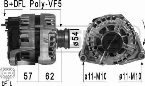 Messmer 209089 - Генератор vvparts.bg