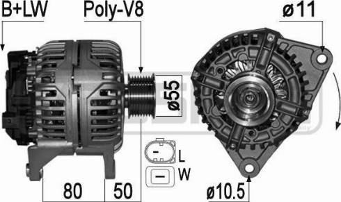 Messmer 209084A - Генератор vvparts.bg