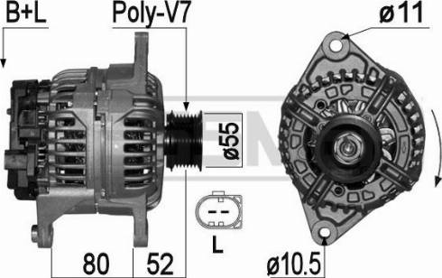 Messmer 209085A - Генератор vvparts.bg