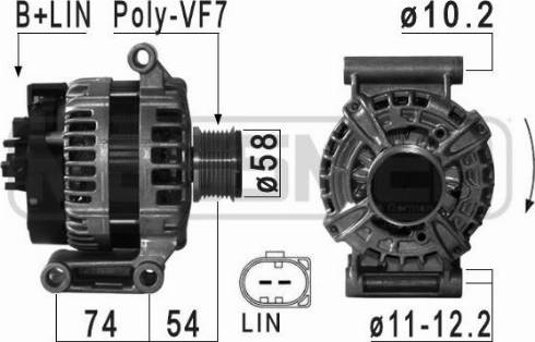 Messmer 209034A - Генератор vvparts.bg