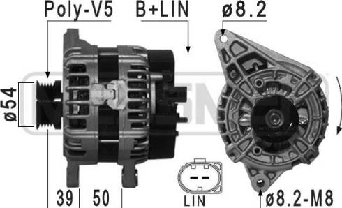 Messmer 209033 - Генератор vvparts.bg