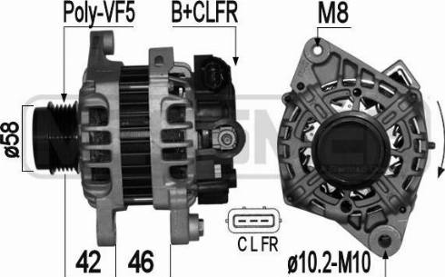 Messmer 209029 - Генератор vvparts.bg