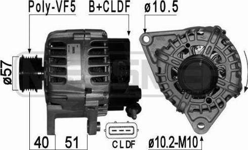 Messmer 209026 - Генератор vvparts.bg