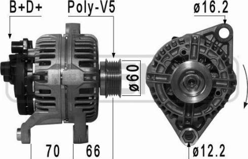 Messmer 209027 - Генератор vvparts.bg