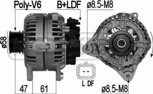 Messmer 209072A - Генератор vvparts.bg