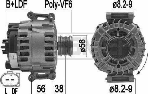 Messmer 209194 - Генератор vvparts.bg