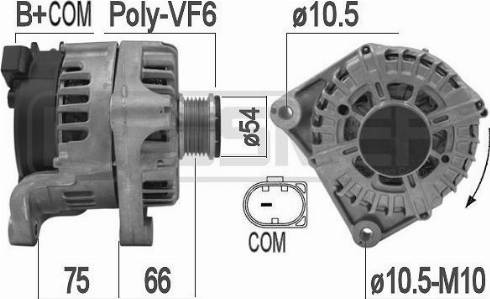 Messmer 209149 - Генератор vvparts.bg