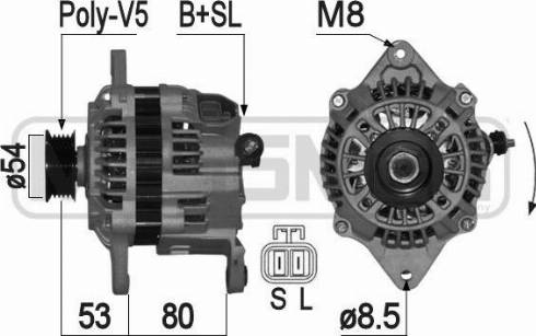 Messmer 209140A - Генератор vvparts.bg