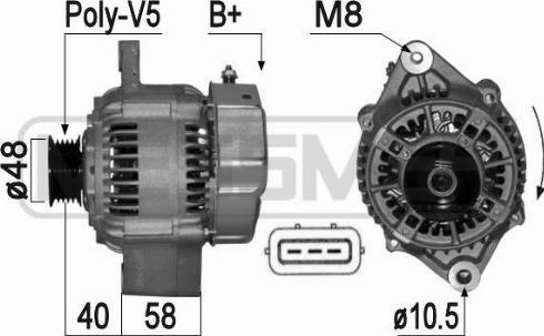 Messmer 209141A - Генератор vvparts.bg