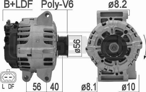 Messmer 209147 - Генератор vvparts.bg