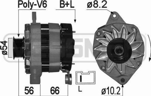 Messmer 209154A - Генератор vvparts.bg