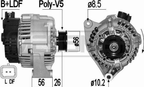 Messmer 209160A - Генератор vvparts.bg