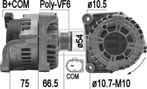 Messmer 209168 - Генератор vvparts.bg