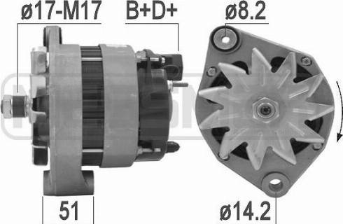 Messmer 209163 - Генератор vvparts.bg