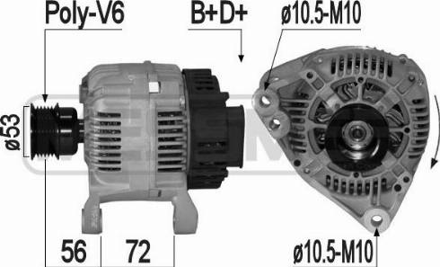 Messmer 209162A - Генератор vvparts.bg