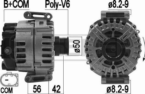 Messmer 209189 - Генератор vvparts.bg