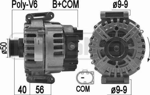 Messmer 209182 - Генератор vvparts.bg