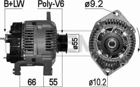 Messmer 209139 - Генератор vvparts.bg