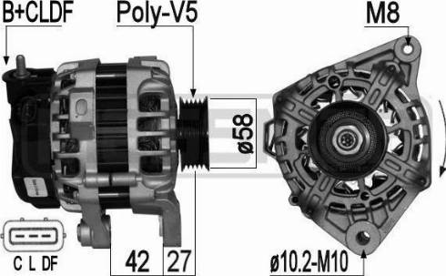 Messmer 209125R - Генератор vvparts.bg