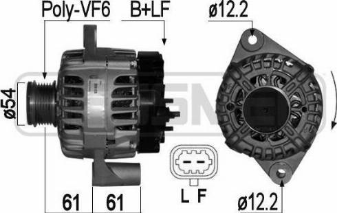 Messmer 209123 - Генератор vvparts.bg