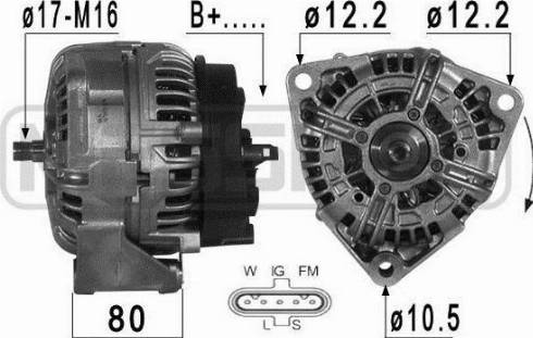 Messmer 209122 - Генератор vvparts.bg