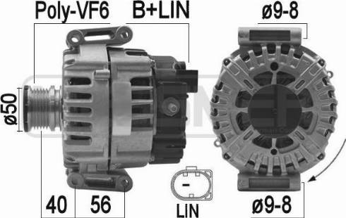 Messmer 209175 - Генератор vvparts.bg