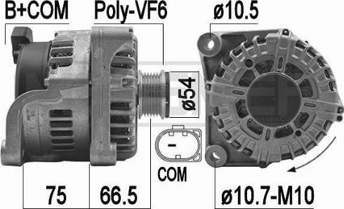 Messmer 209176 - Генератор vvparts.bg