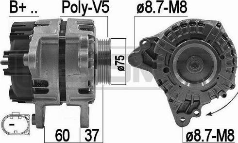 Messmer 209170 - Генератор vvparts.bg