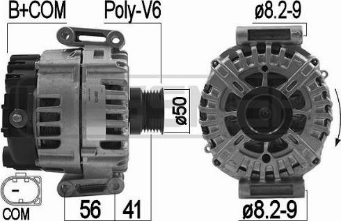 Messmer 209173 - Генератор vvparts.bg