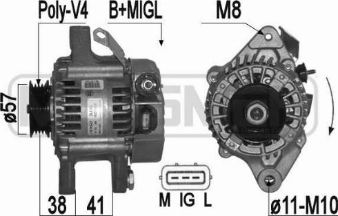 Messmer 209394 - Генератор vvparts.bg