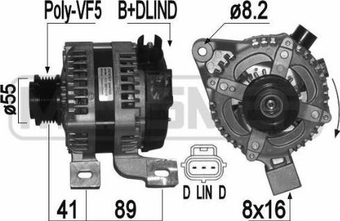 Messmer 209396 - Генератор vvparts.bg